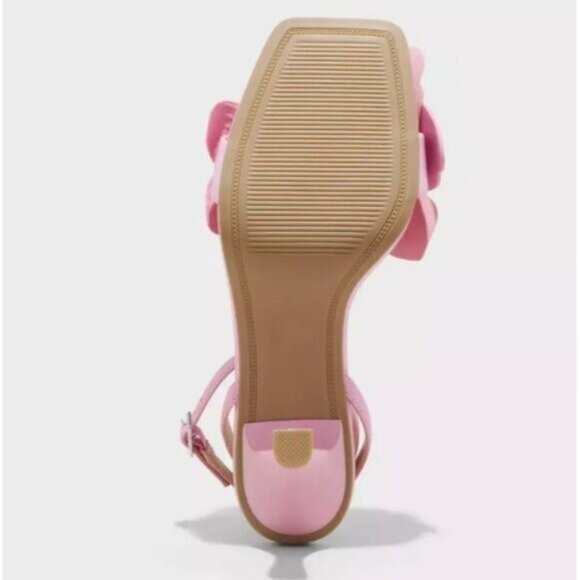 A New Day Size 8.5 Antonette Heels Pink 3” Heel New No Box - Picture 4 of 4